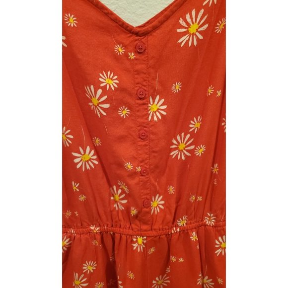 AMERICAN HERITAGE Red Floral Romper - Picture 4 of 4
